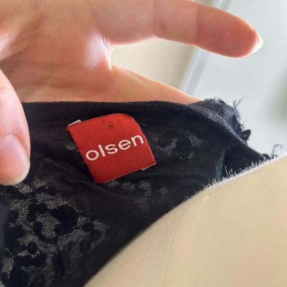 Olsen Sequin Dark Fairy Whimsigoth Going Out Top - Picture 5 of 5